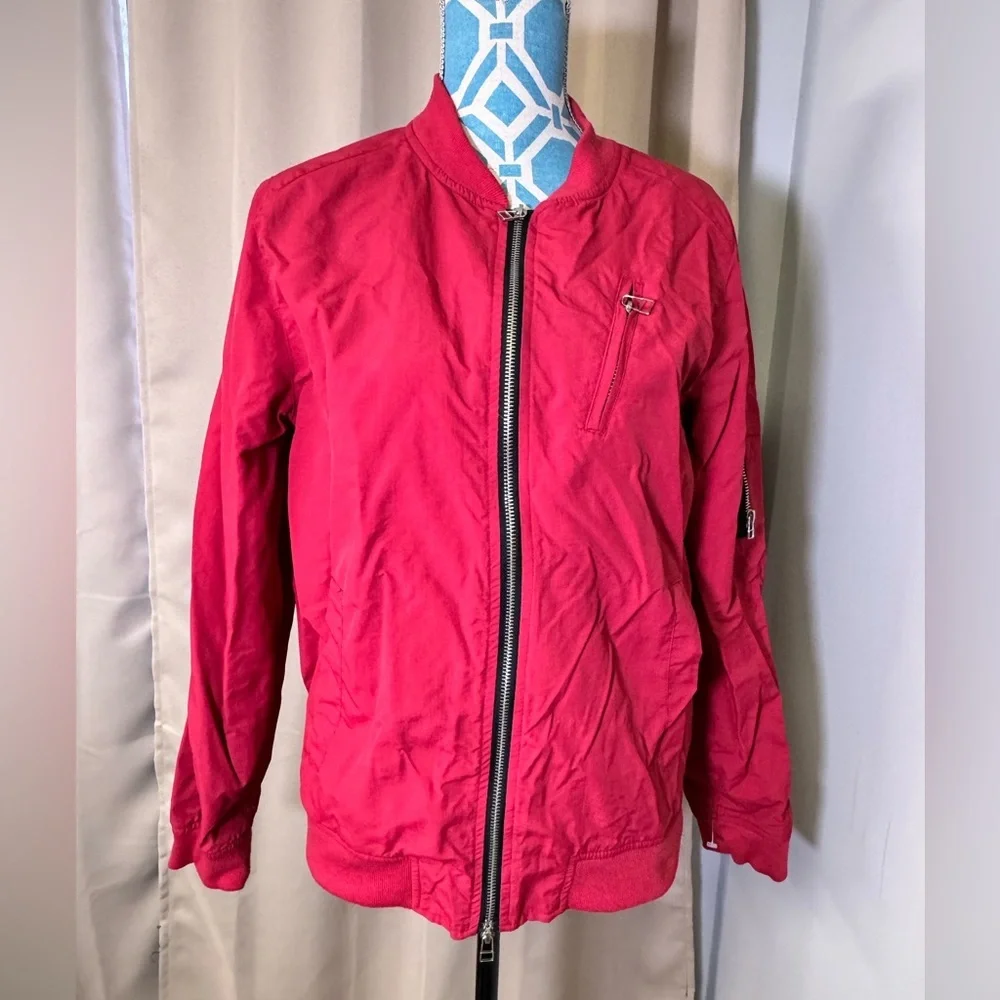 RIFLESSI BOMBER JACKET SIZE 2XL UNISEX ZIPPERS